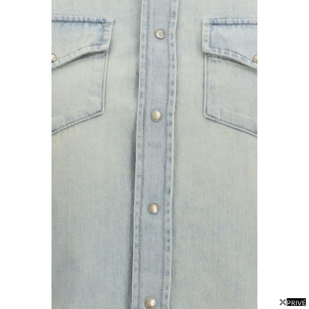 Chemise bleue en Coton — 3