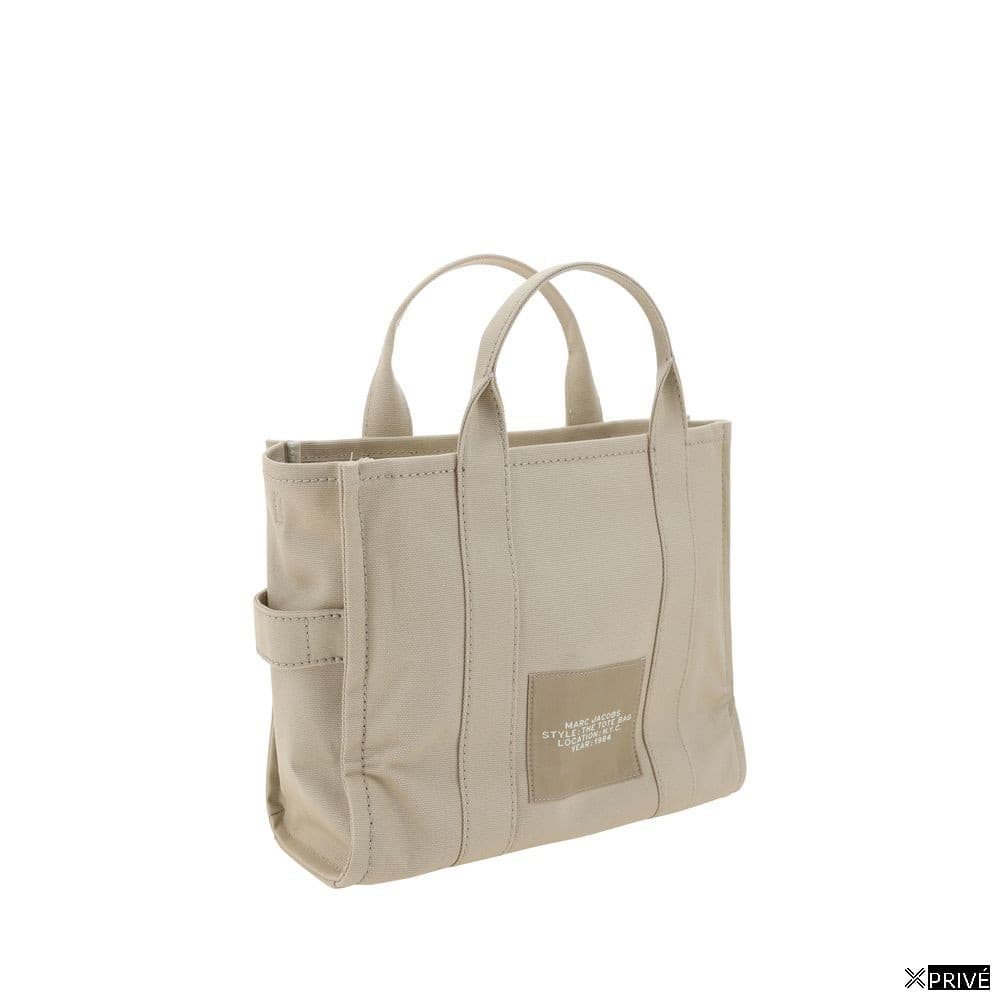 Sac à main beige en Coton — 3