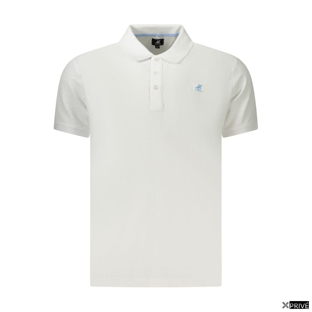 Polo bleu en Coton — 1