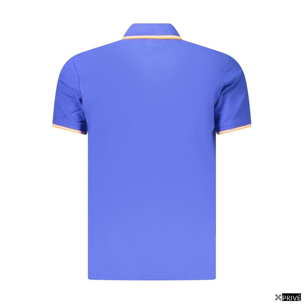 Polo bleu en Coton — 2