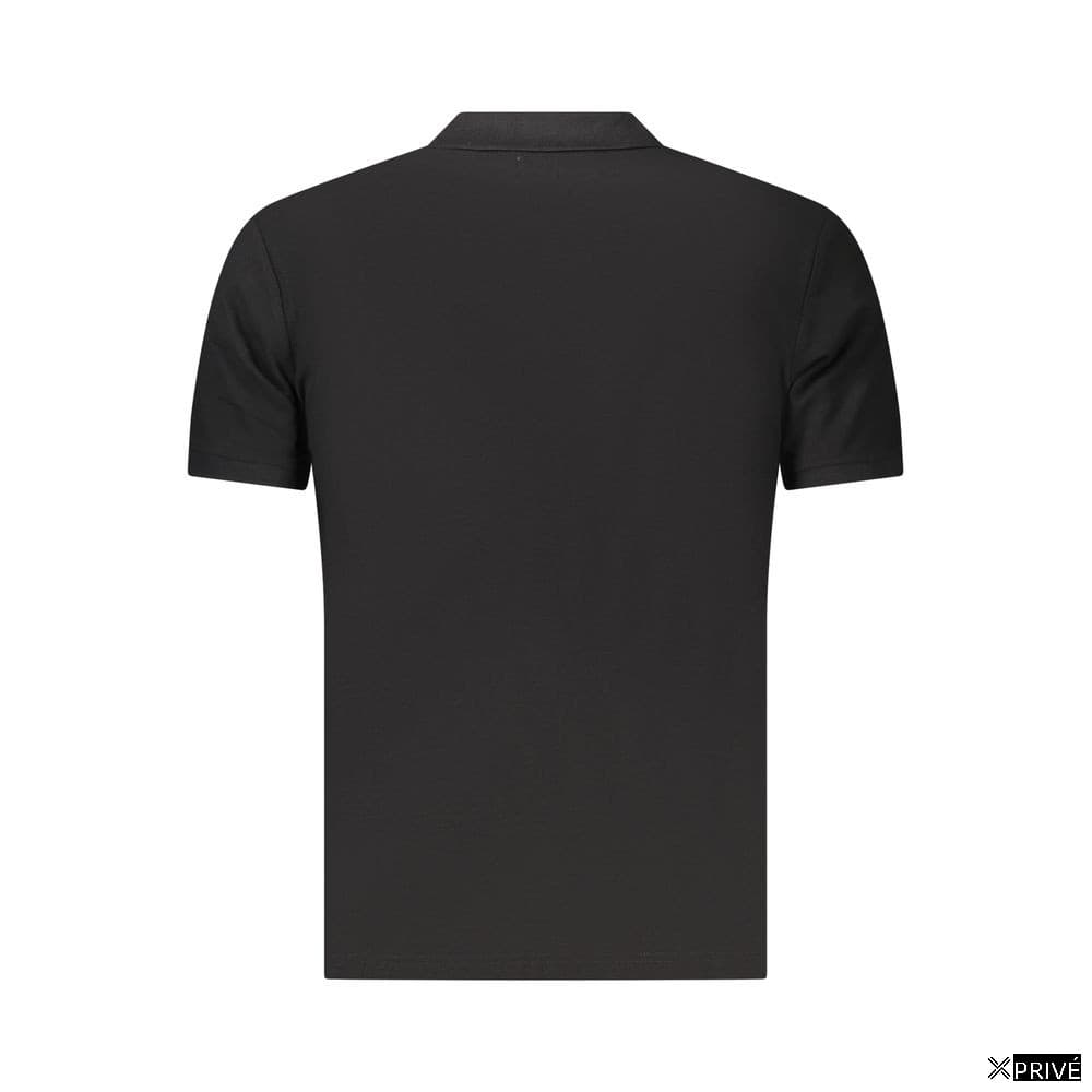 Polo noir en Coton — 2