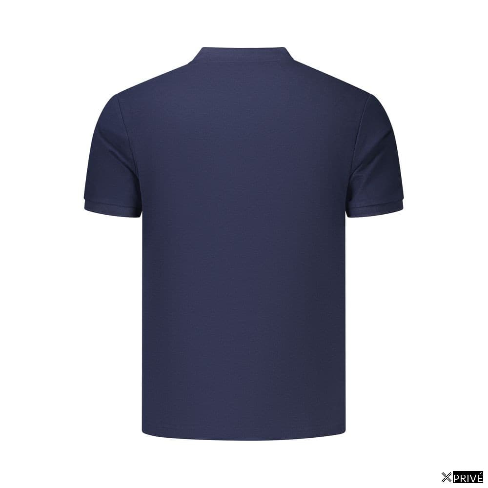 Polo bleu en Coton — 2