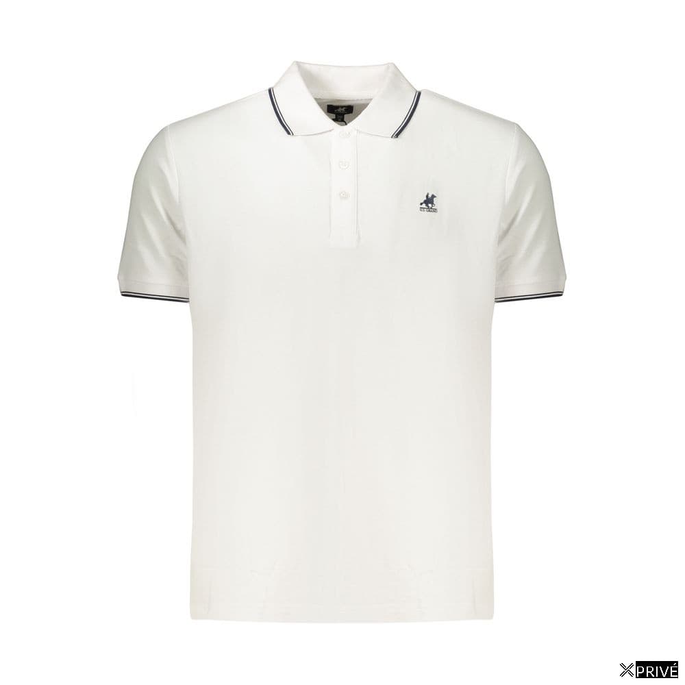 Polo bleu en Coton — 1