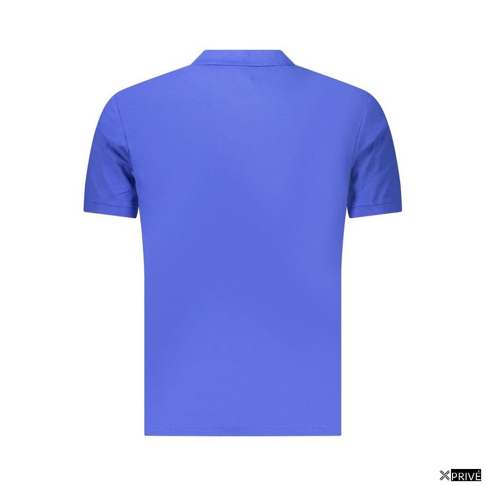 Polo bleu en Coton — 2