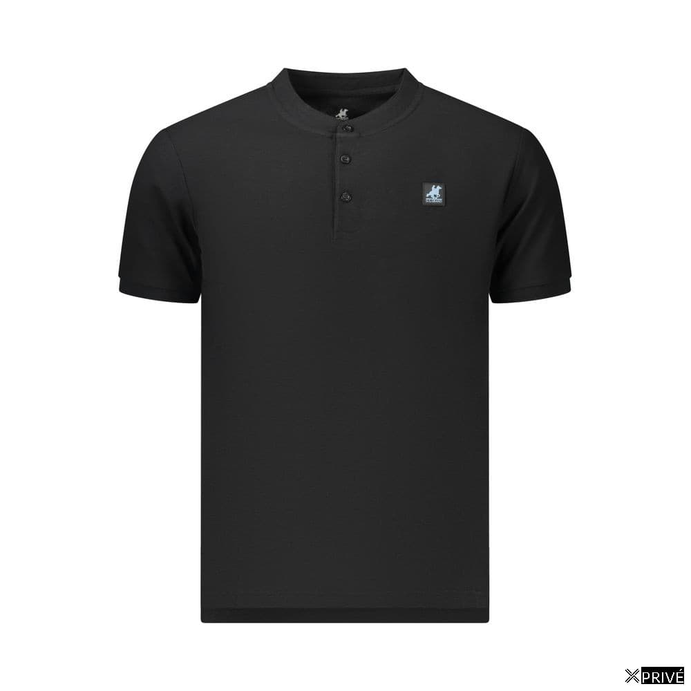 Polo noir en Coton — 1