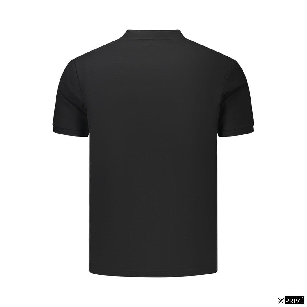 Polo noir en Coton — 2