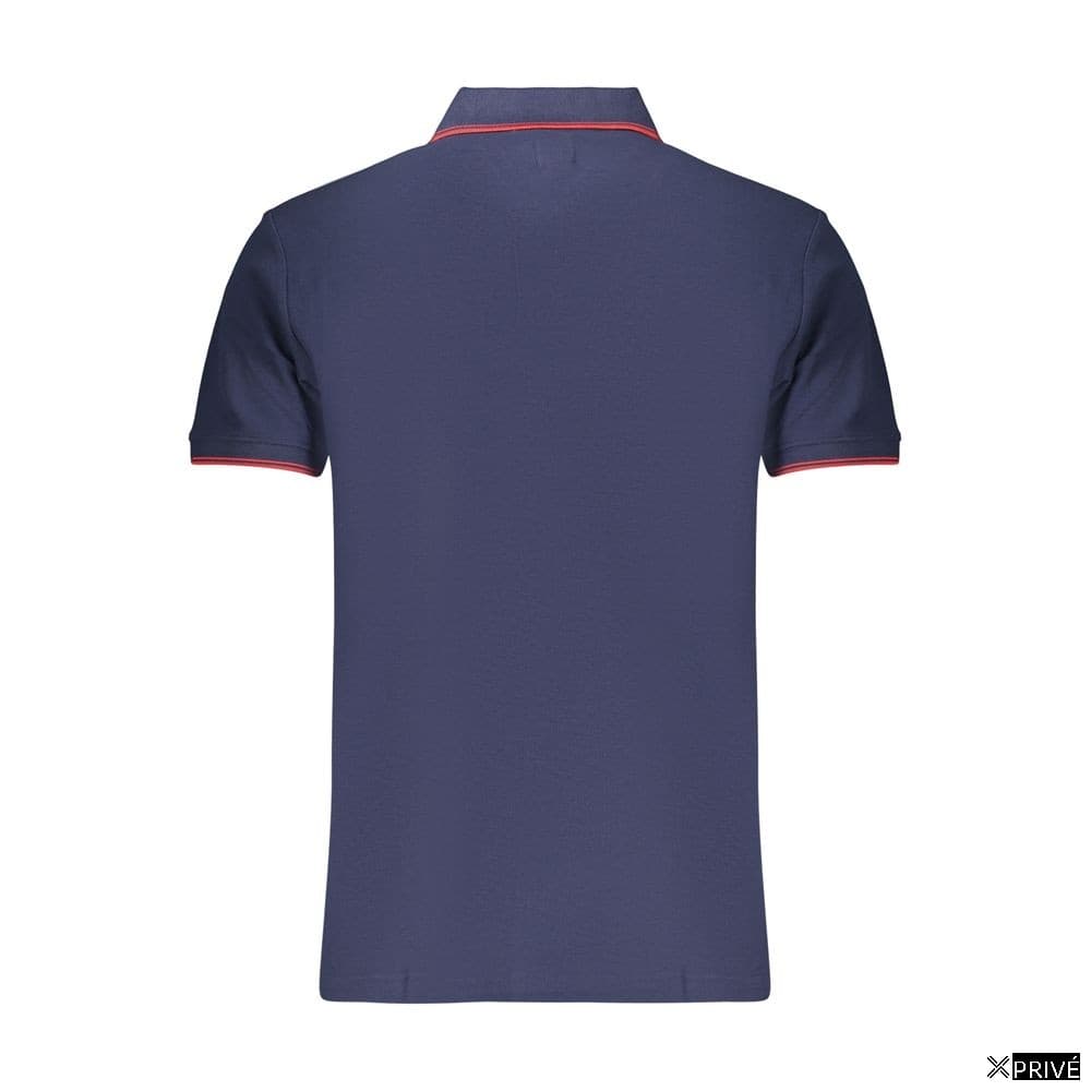 Polo bleu en Coton — 2