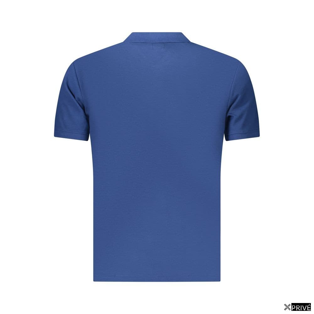 Polo bleu en Coton — 2