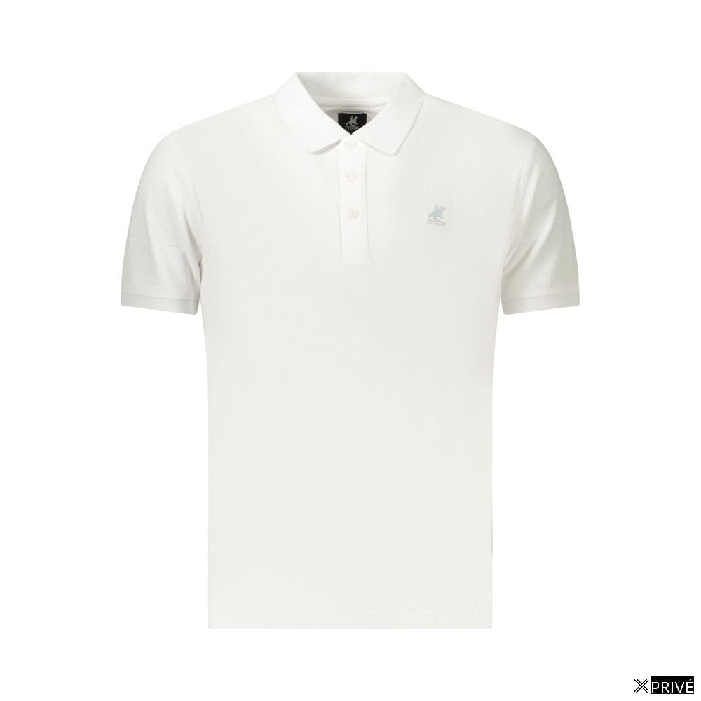 Polo bleu en Coton — 1