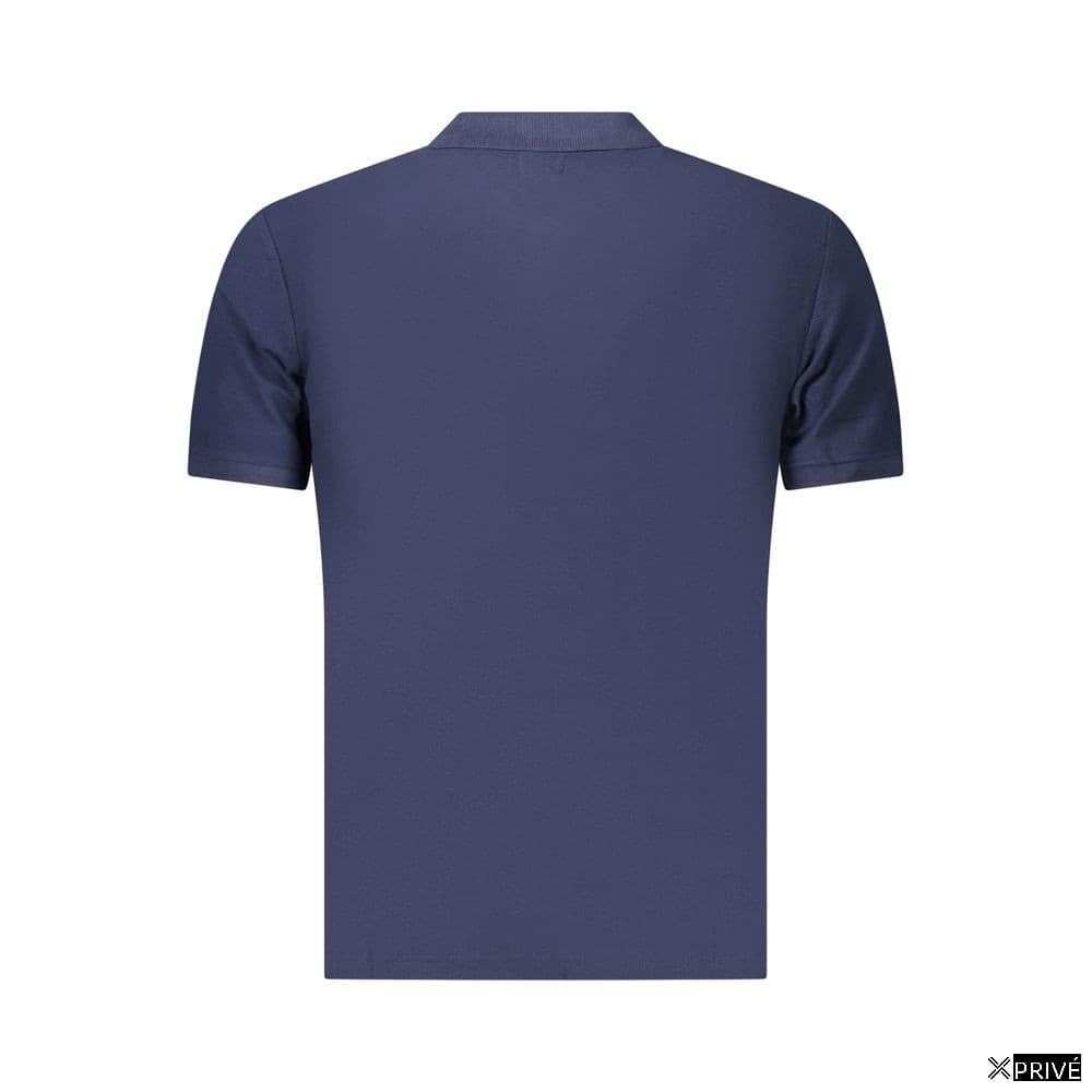 Polo bleu en Coton — 2