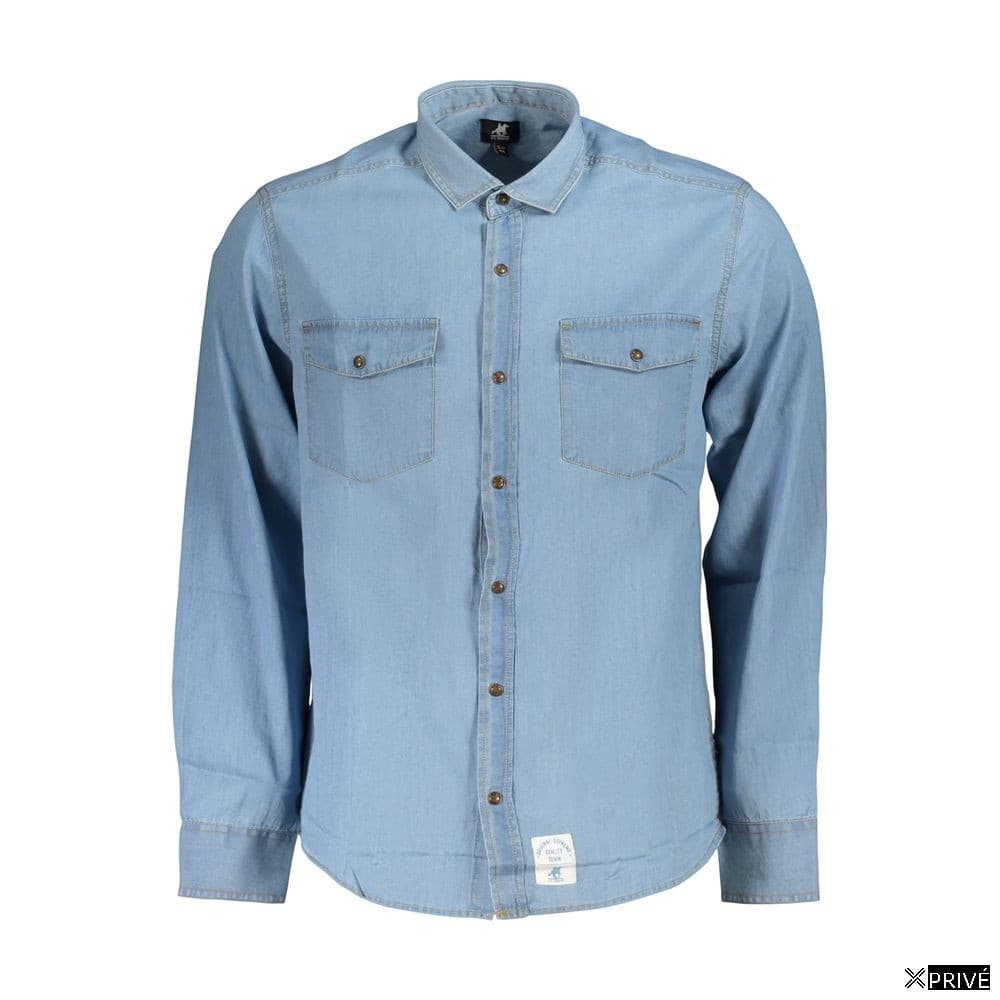 Chemise bleue en Coton — 1