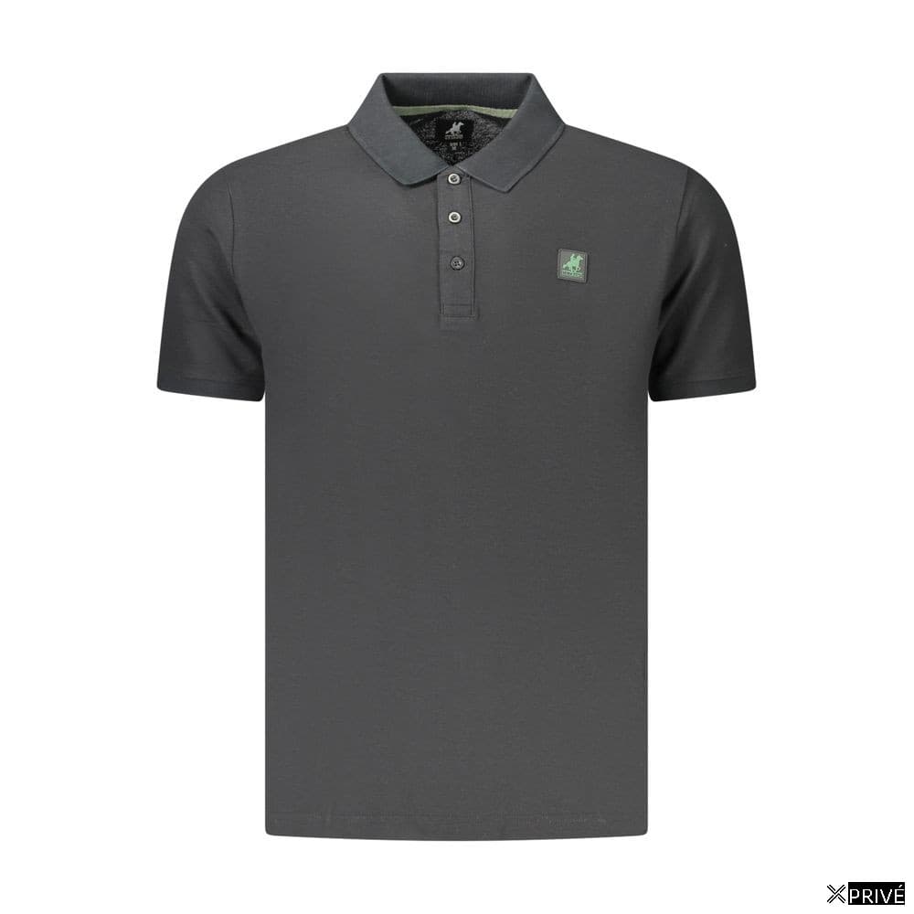Polo noir en Coton — 1