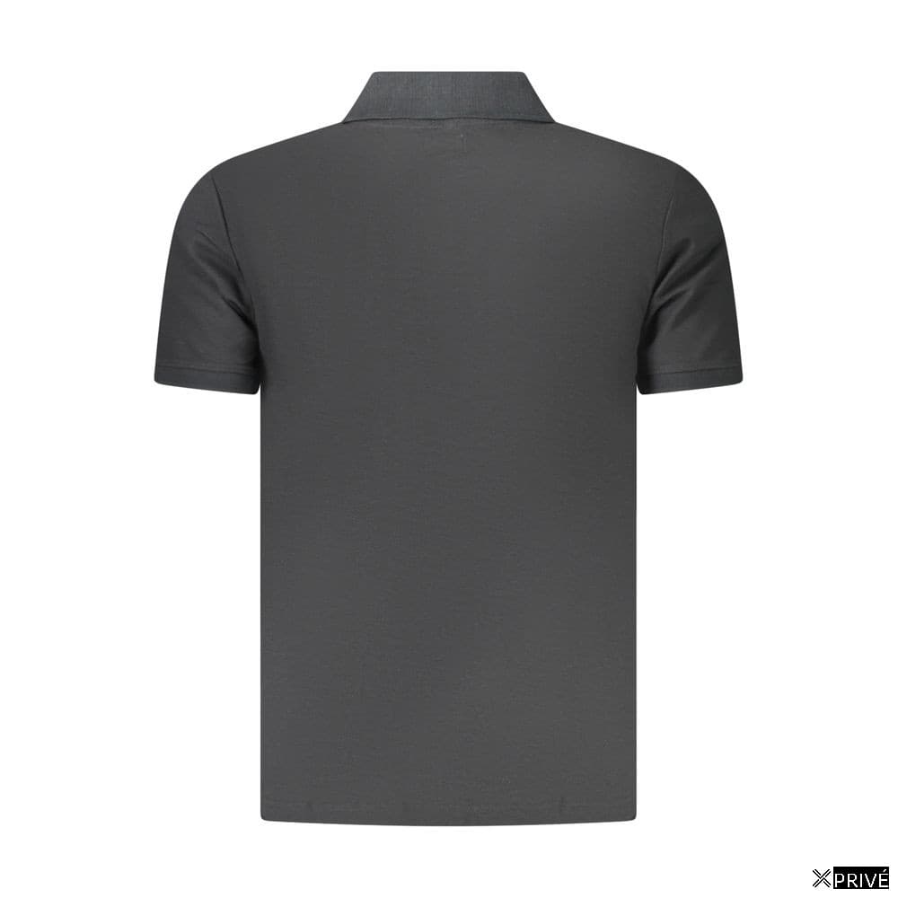 Polo noir en Coton — 2