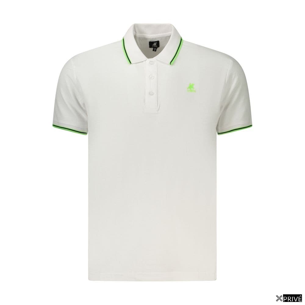 Polo bleu en Coton — 1