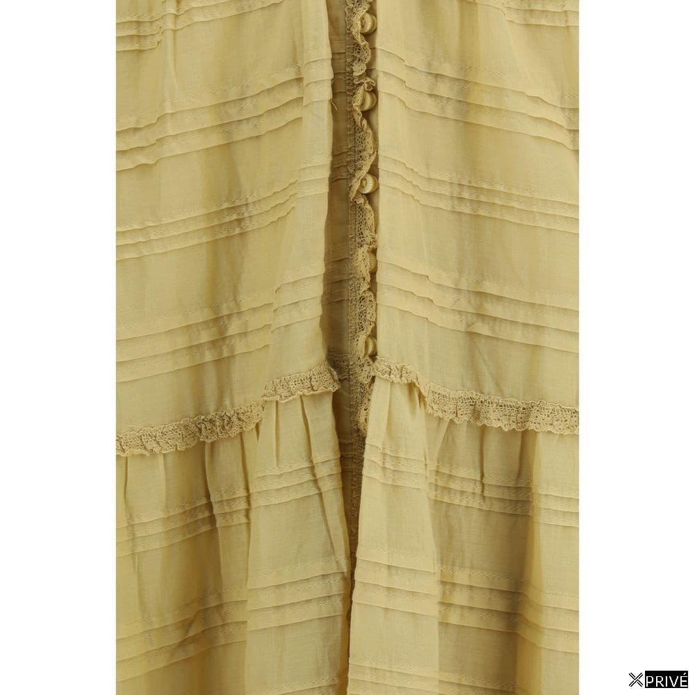 Robe beige en Coton — 3
