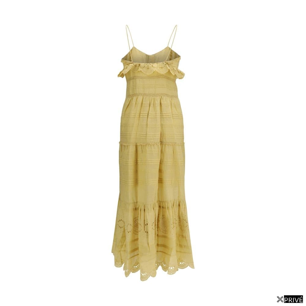 Robe beige en Coton — 2