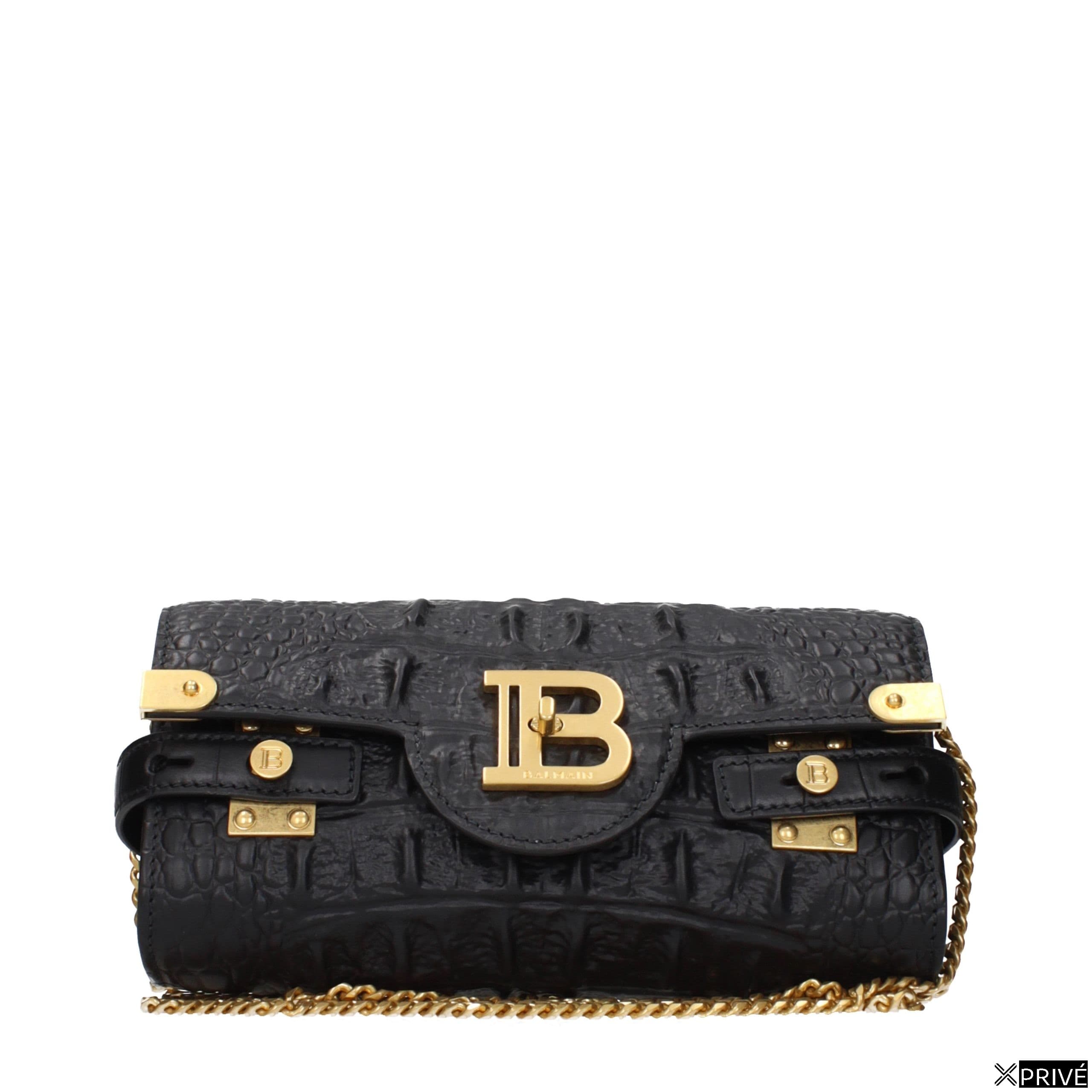 Pochette noire en Cuir — 1