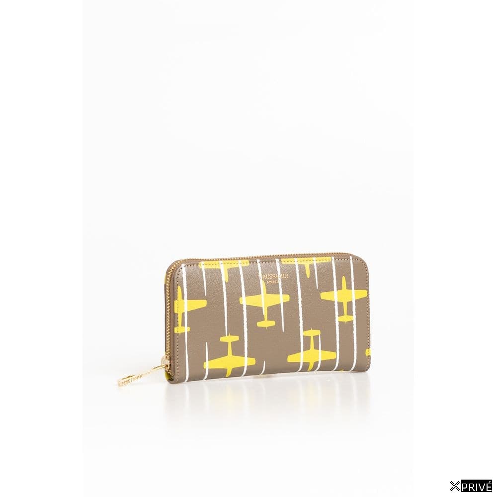 Portefeuille beige en Cuir — 2