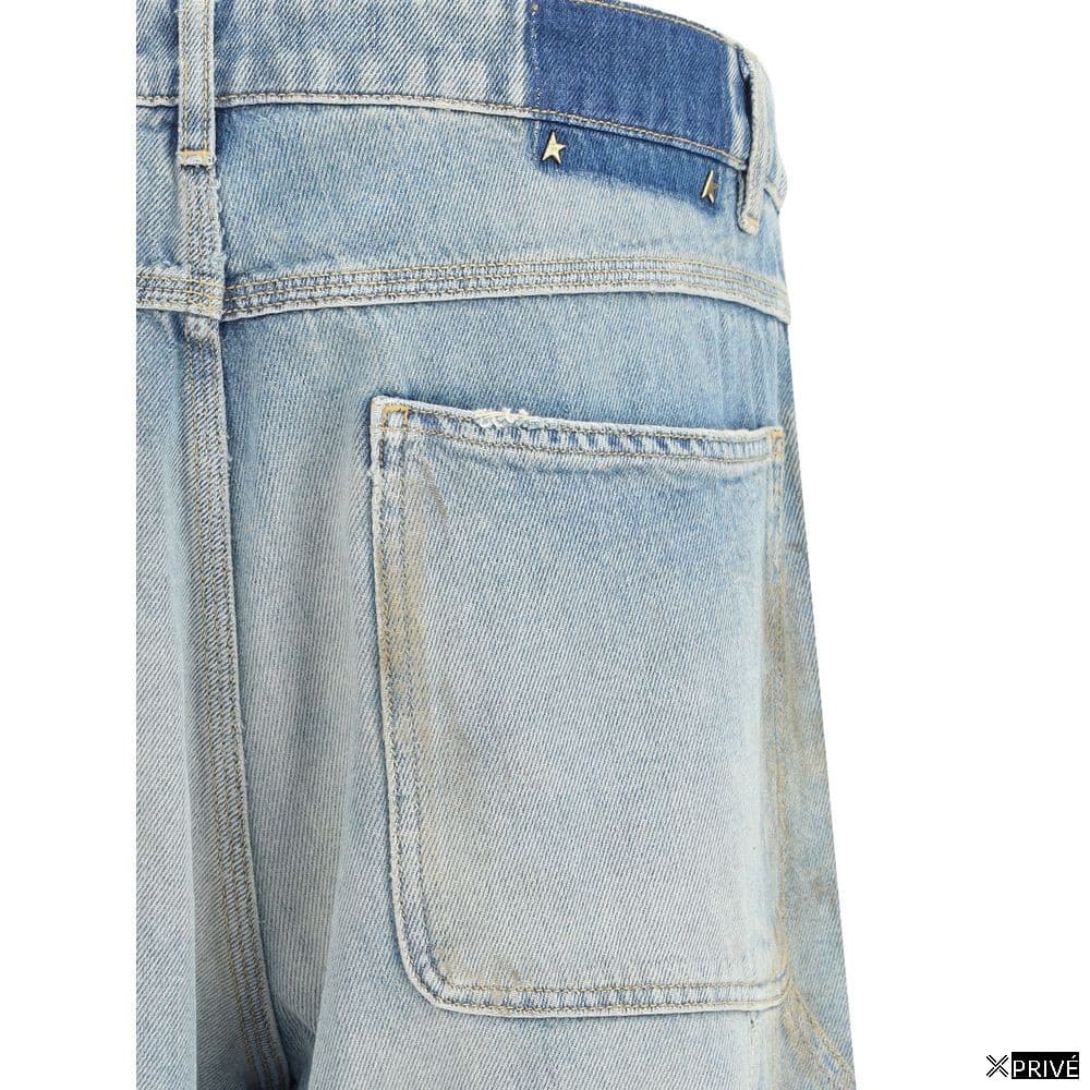 Jeans bleu en Coton — 4