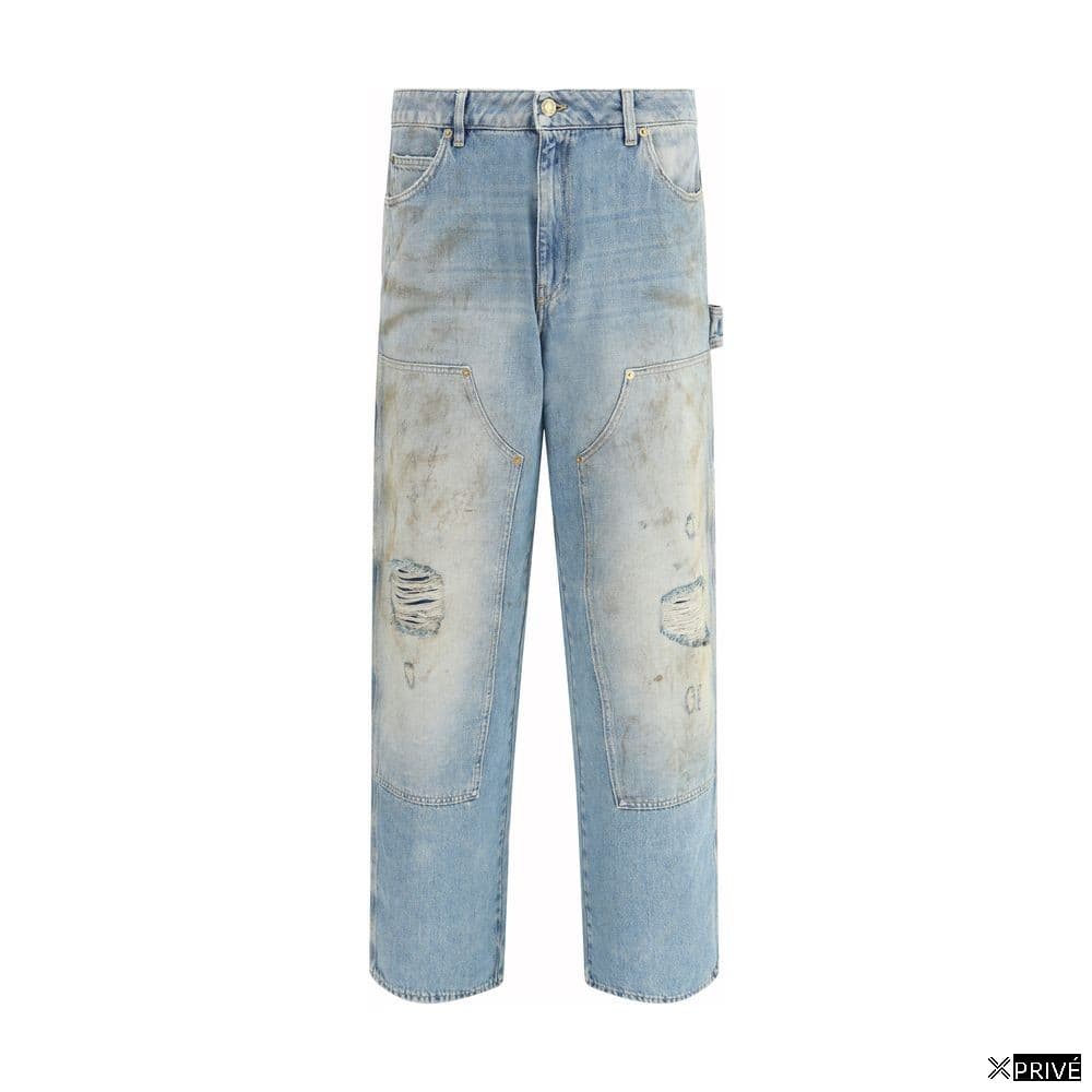 Jeans bleu en Coton — 1
