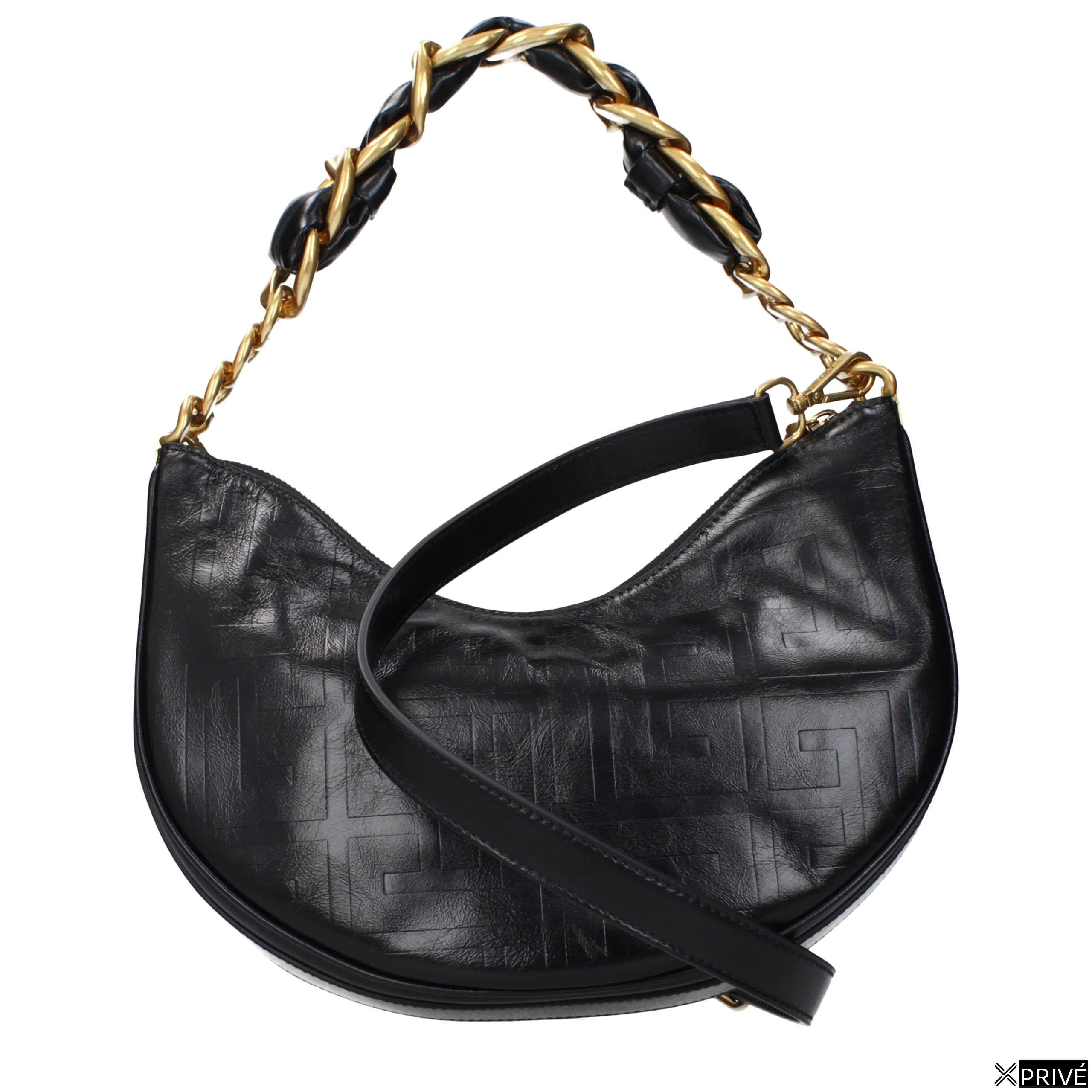 Sac bandoulière noir en Cuir — 3