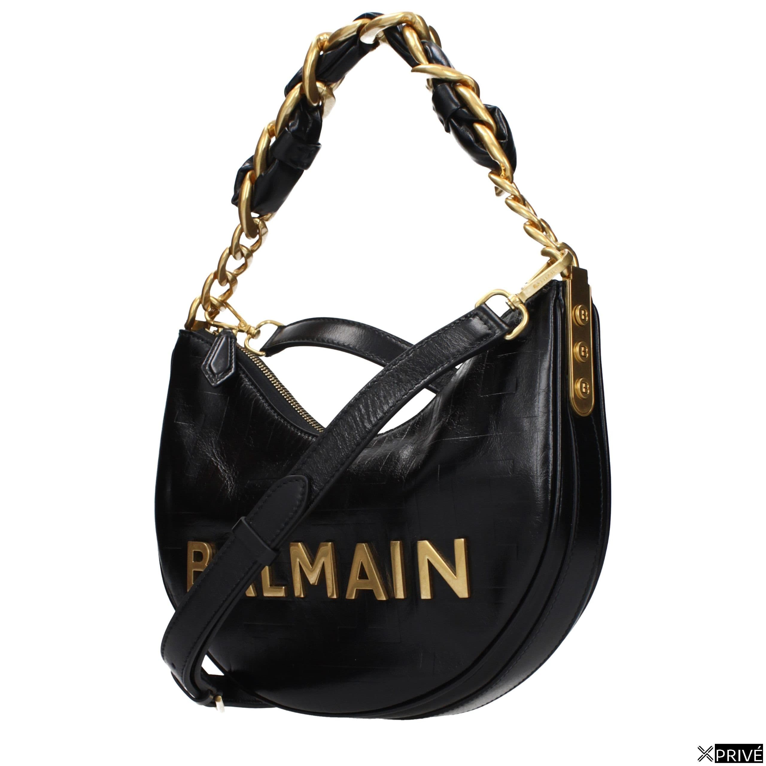 Sac bandoulière noir en Cuir — 2