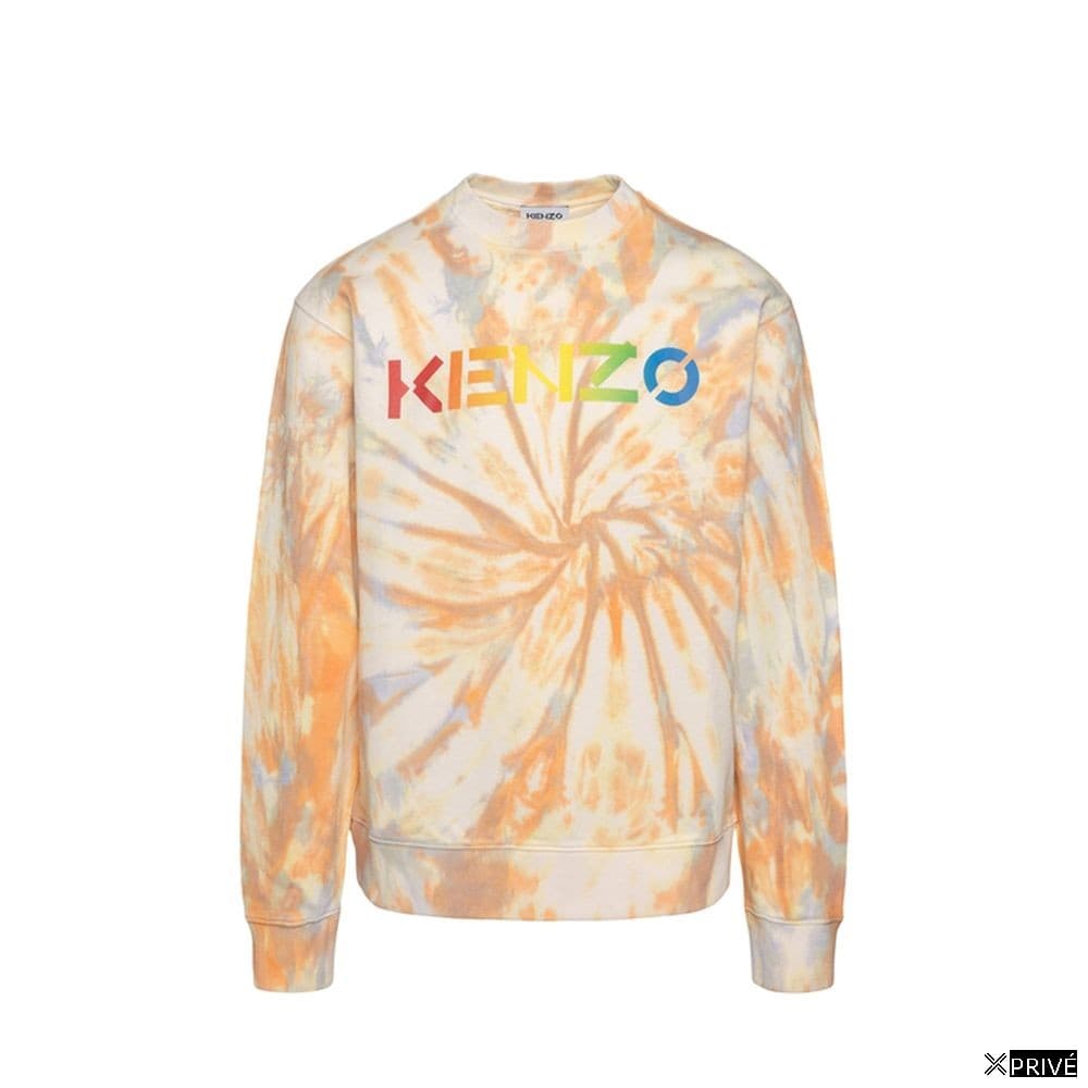 Pull orange en Coton — 1