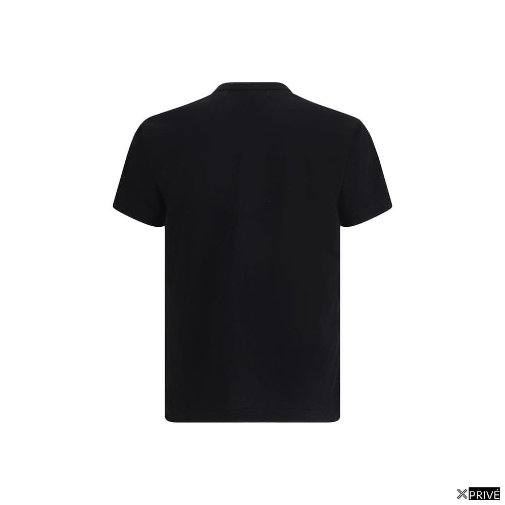 T-shirt noir en Coton — 2