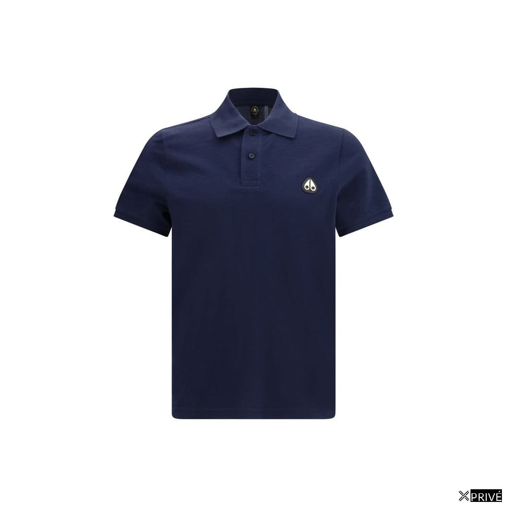 Polo bleu en Coton — 1