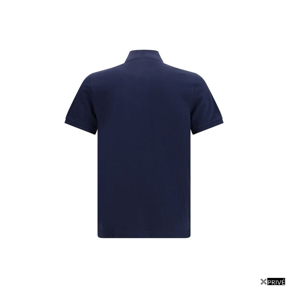 Polo bleu en Coton — 2