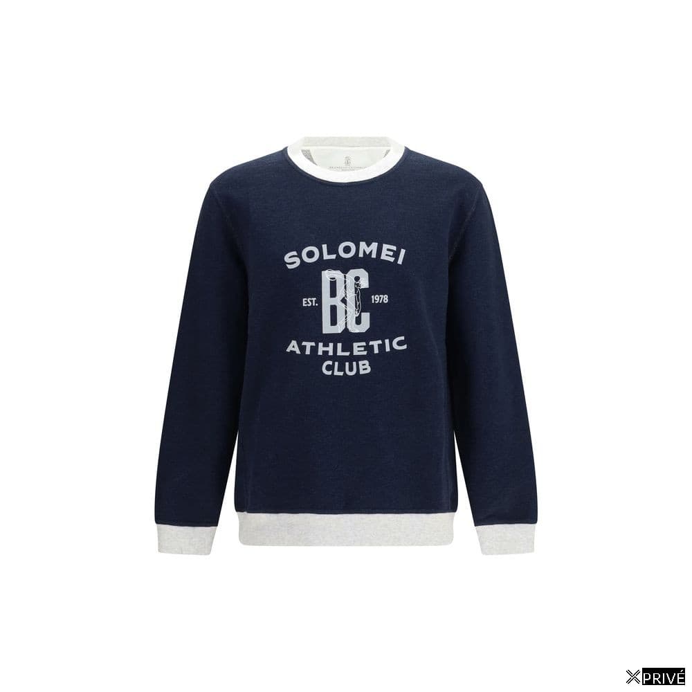 Pull bleu en Coton — 1