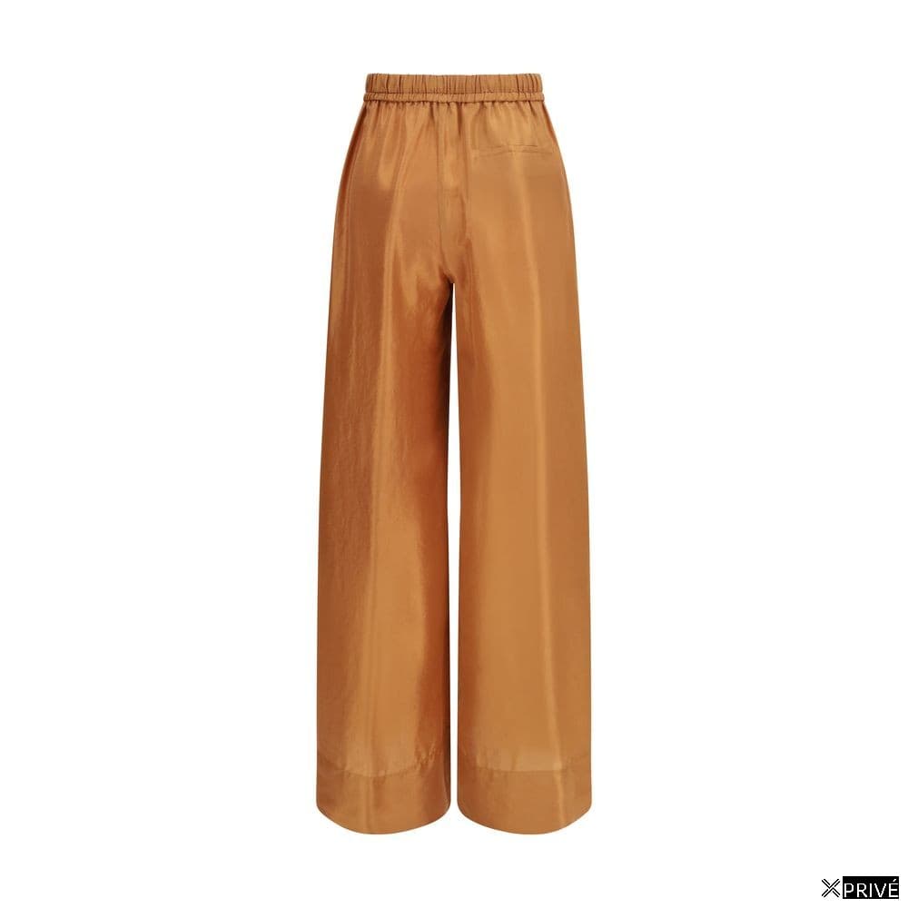 Jeans brun en Soie — 2