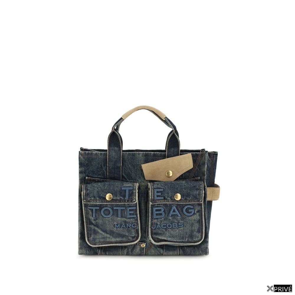 Sac bandoulière bleu en Coton — 1