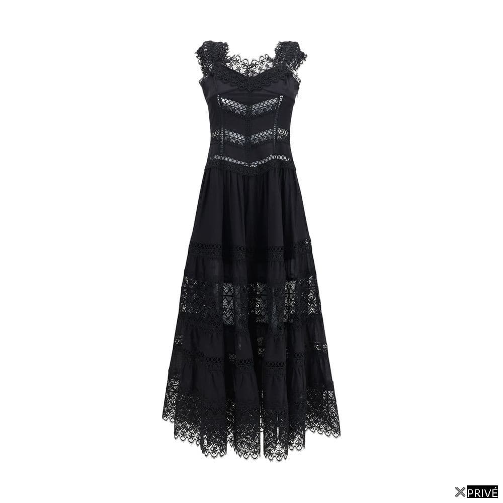 Robe noire en Coton — 1