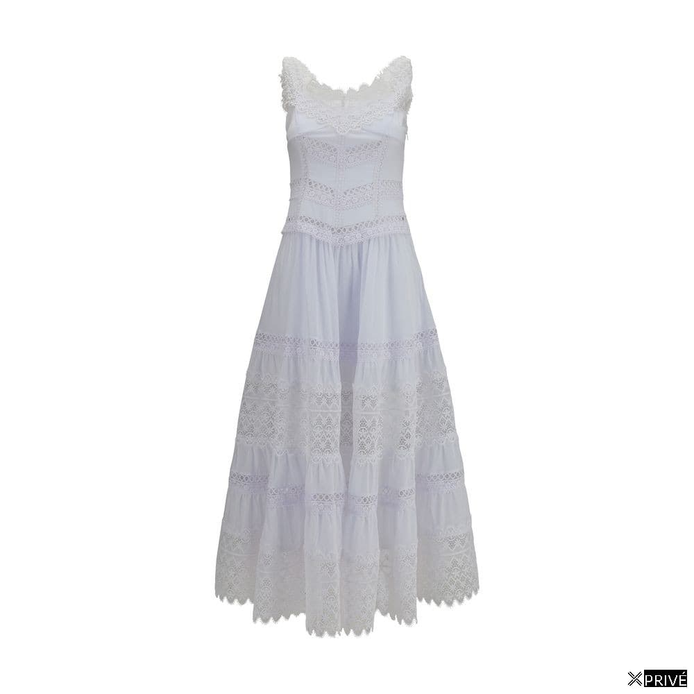 Robe blanche en Coton — 1