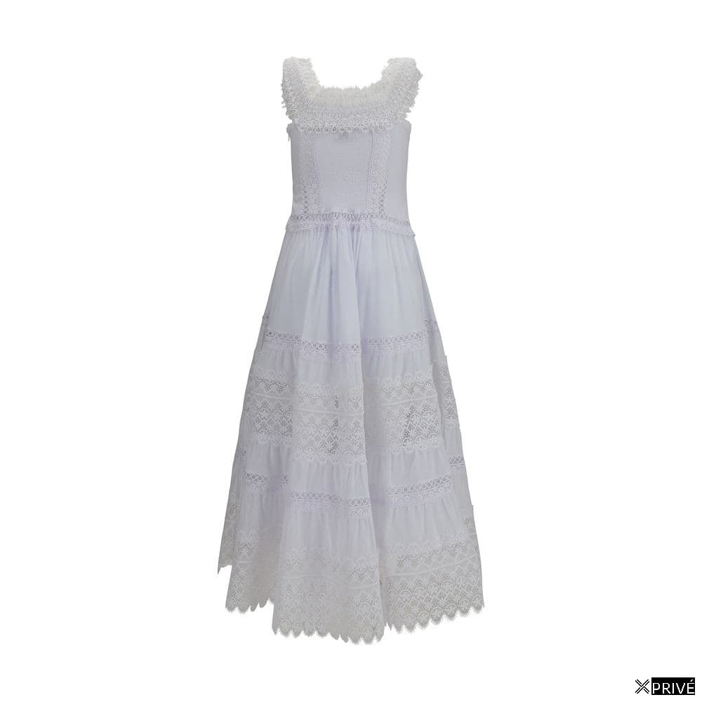 Robe blanche en Coton — 2