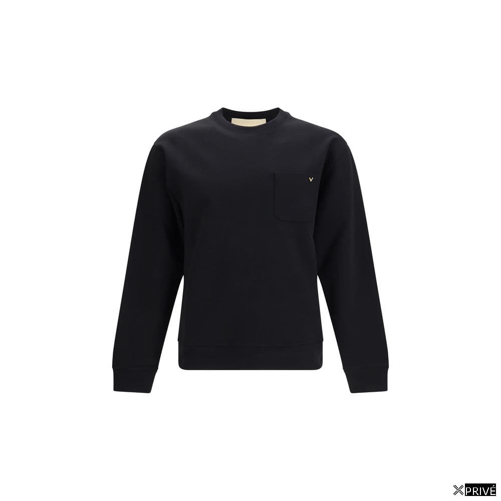Pull noir en Coton — 1