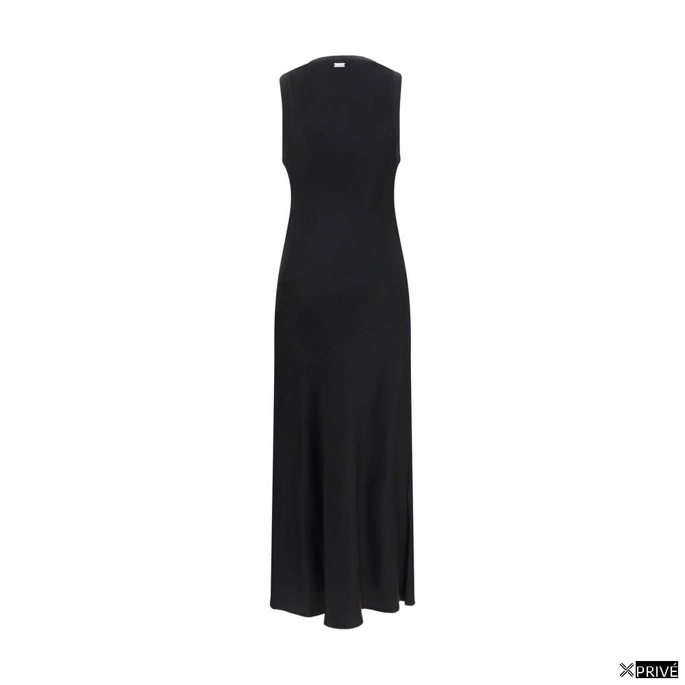 Robe noire en Viscose — 2