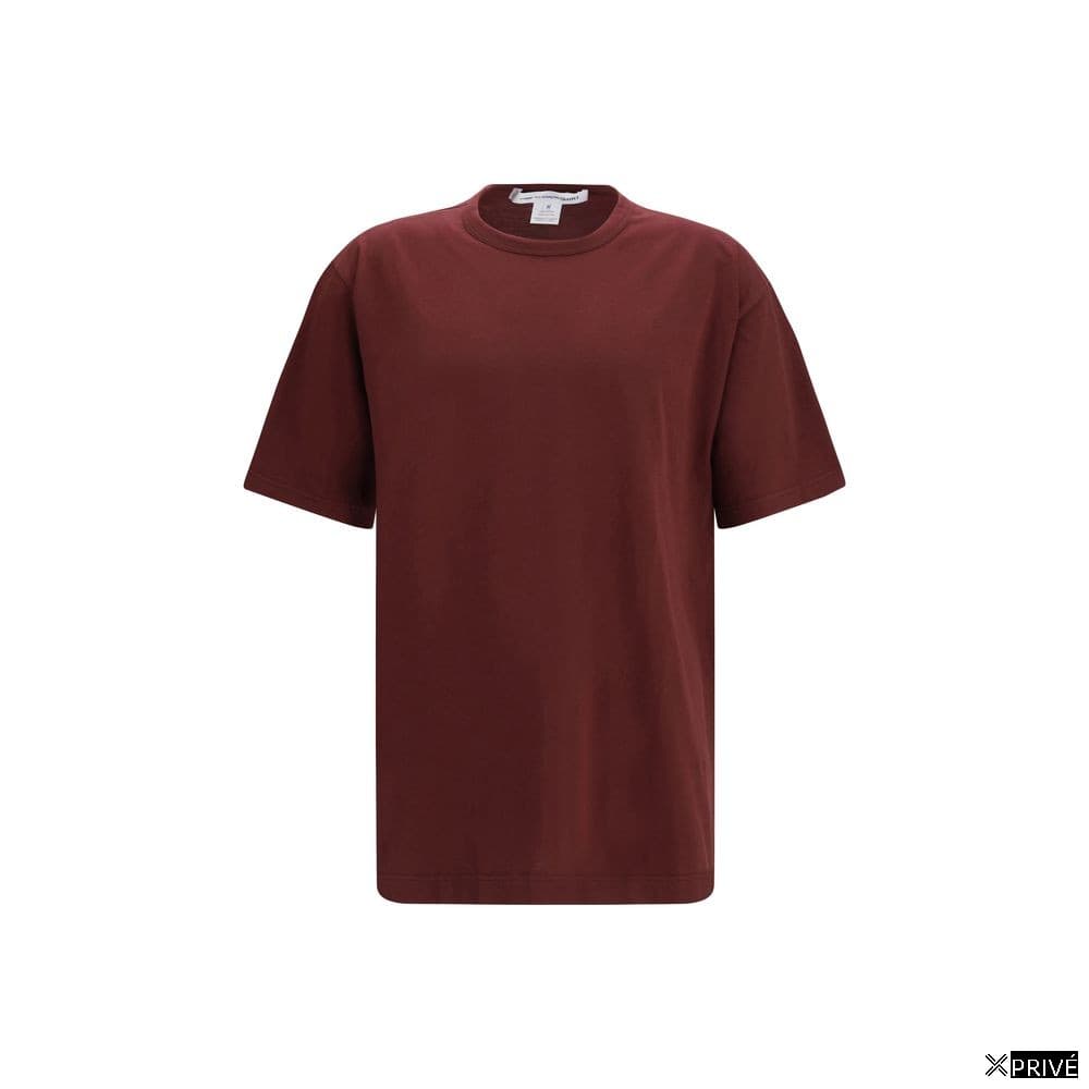 T-shirt bordeaux en Coton — 1