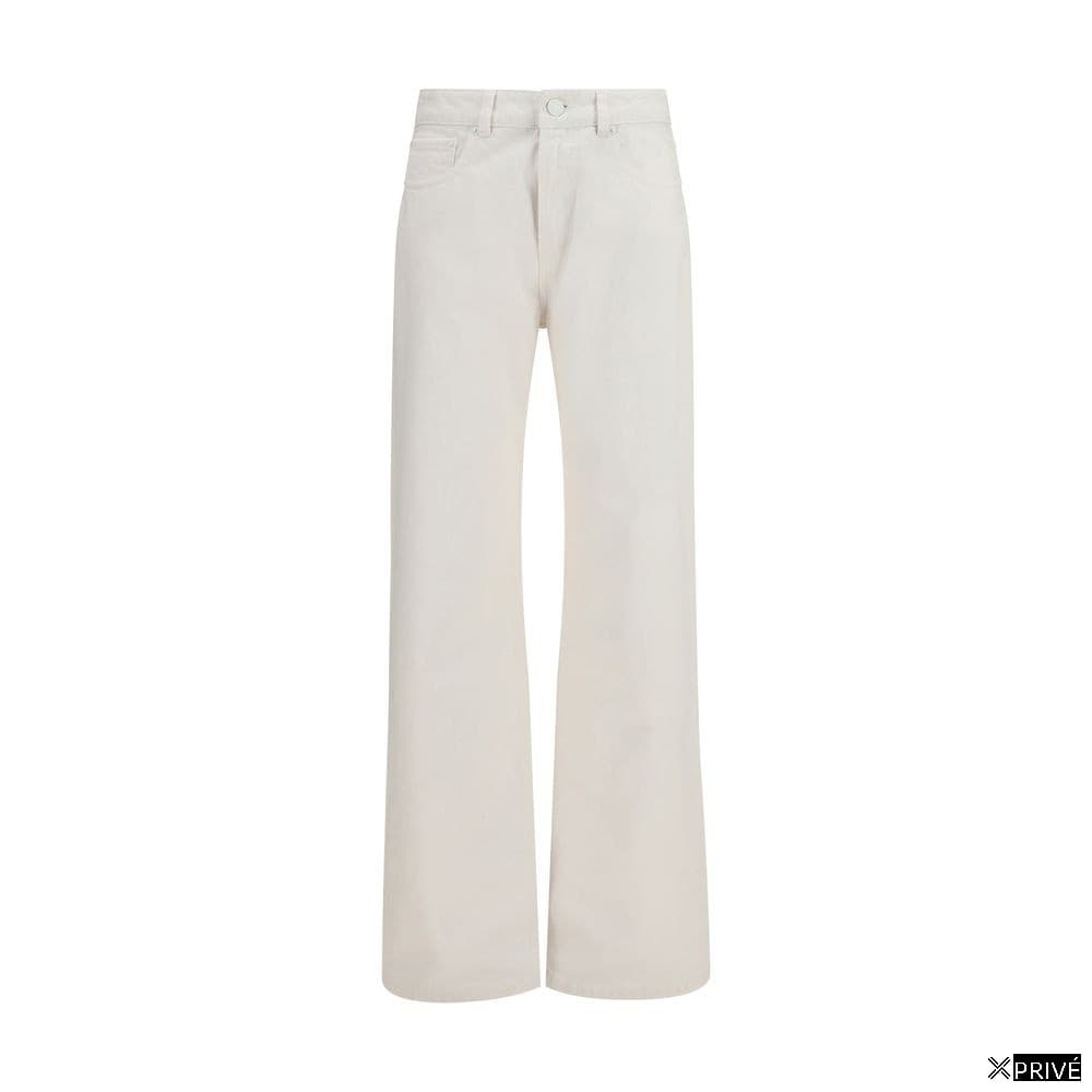 Jeans blanc en Coton — 1