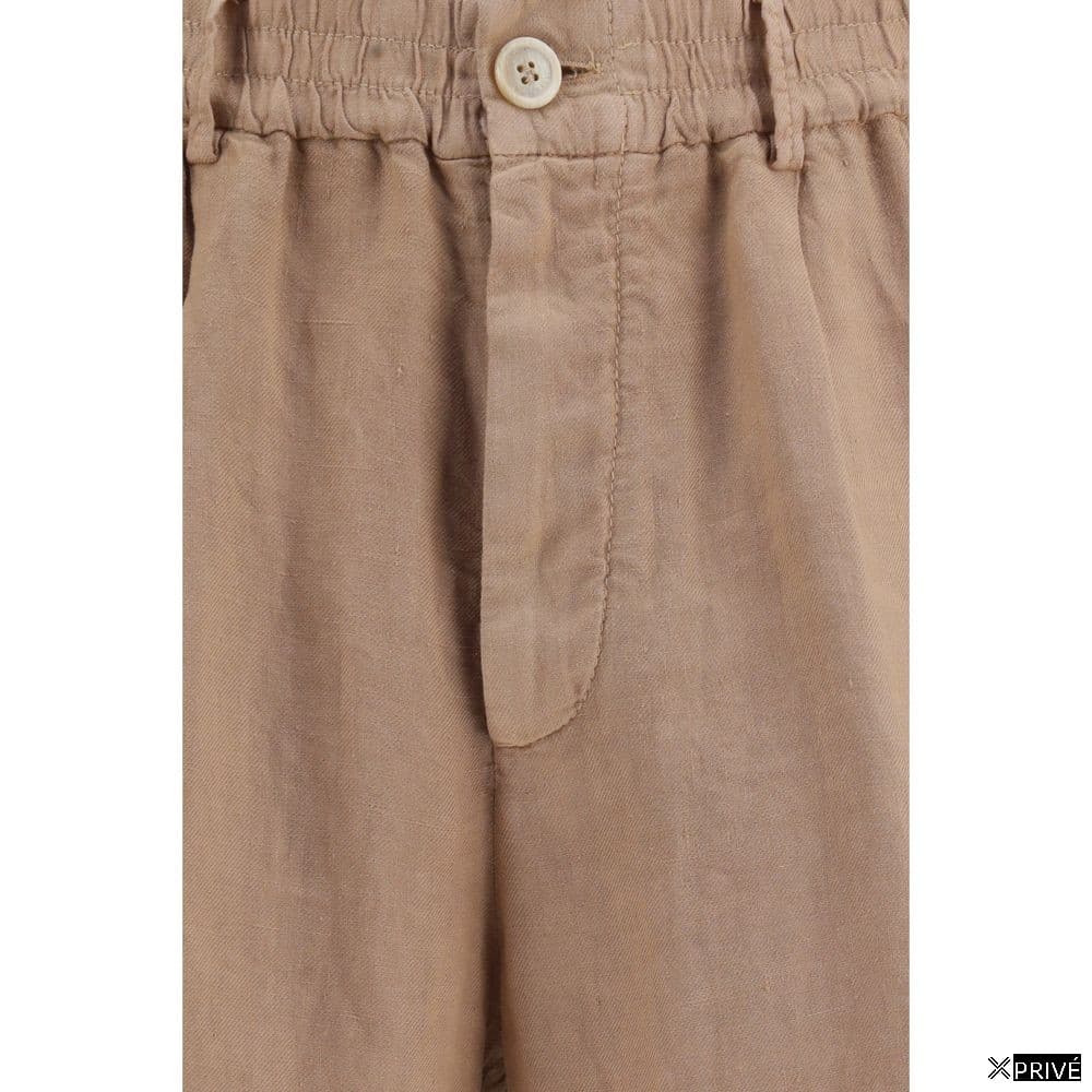 Short brun en Lin — 3