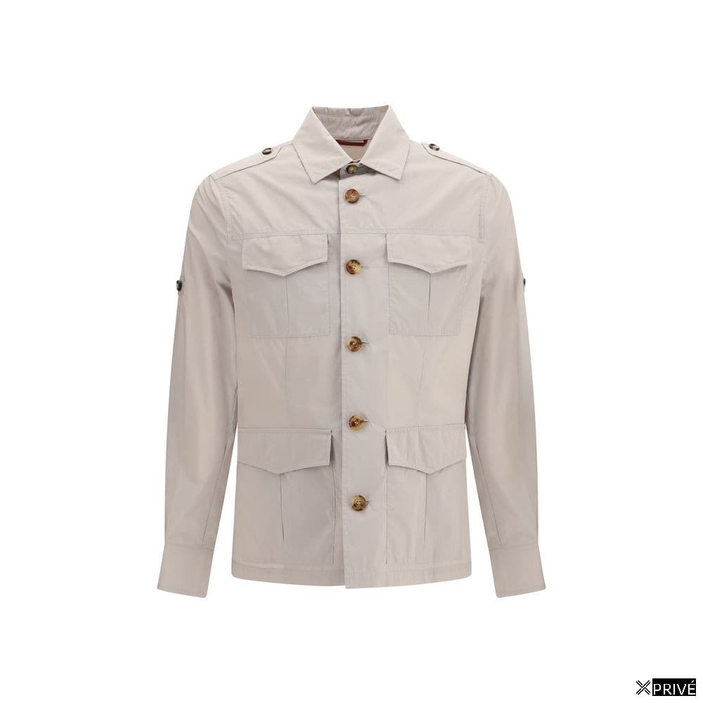 Veste beige en Coton — 1