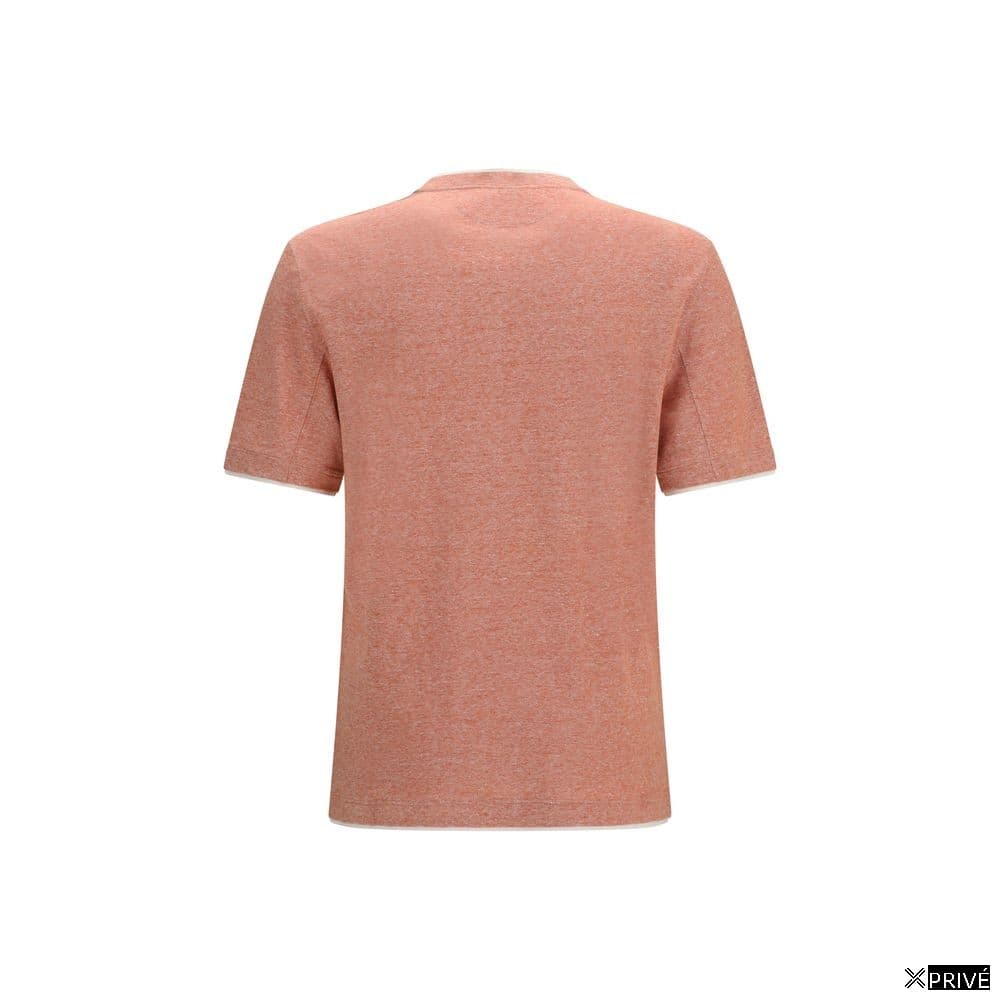 T-shirt orange en Coton — 2