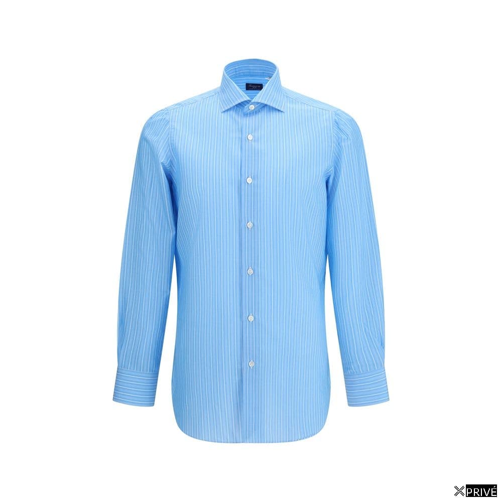 Chemise bleue en Coton — 1