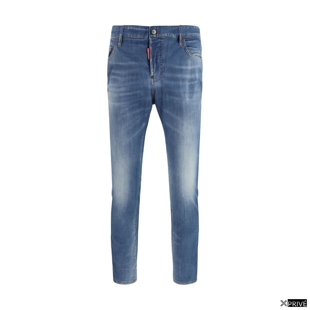 Jeans bleu en Coton — 1