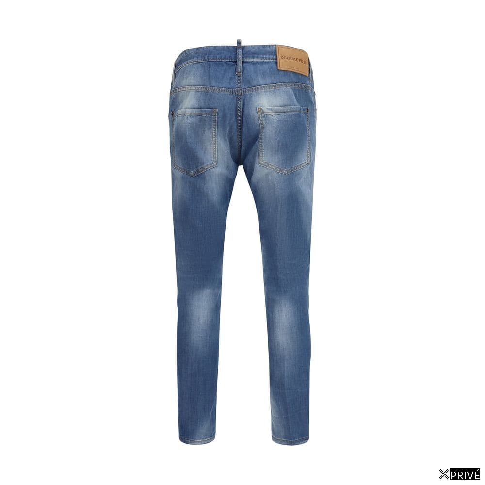 Jeans bleu en Coton — 2