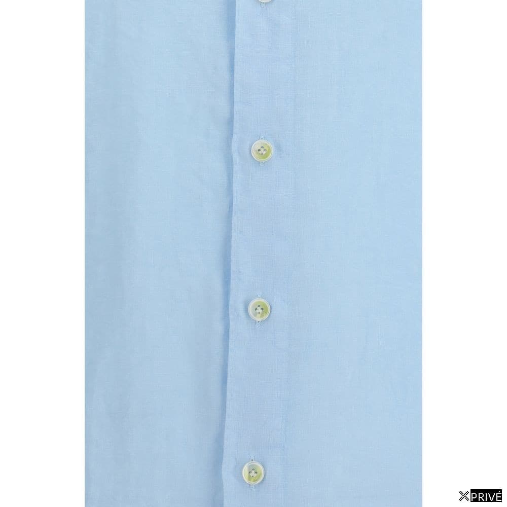 Chemise bleue en Lin — 3