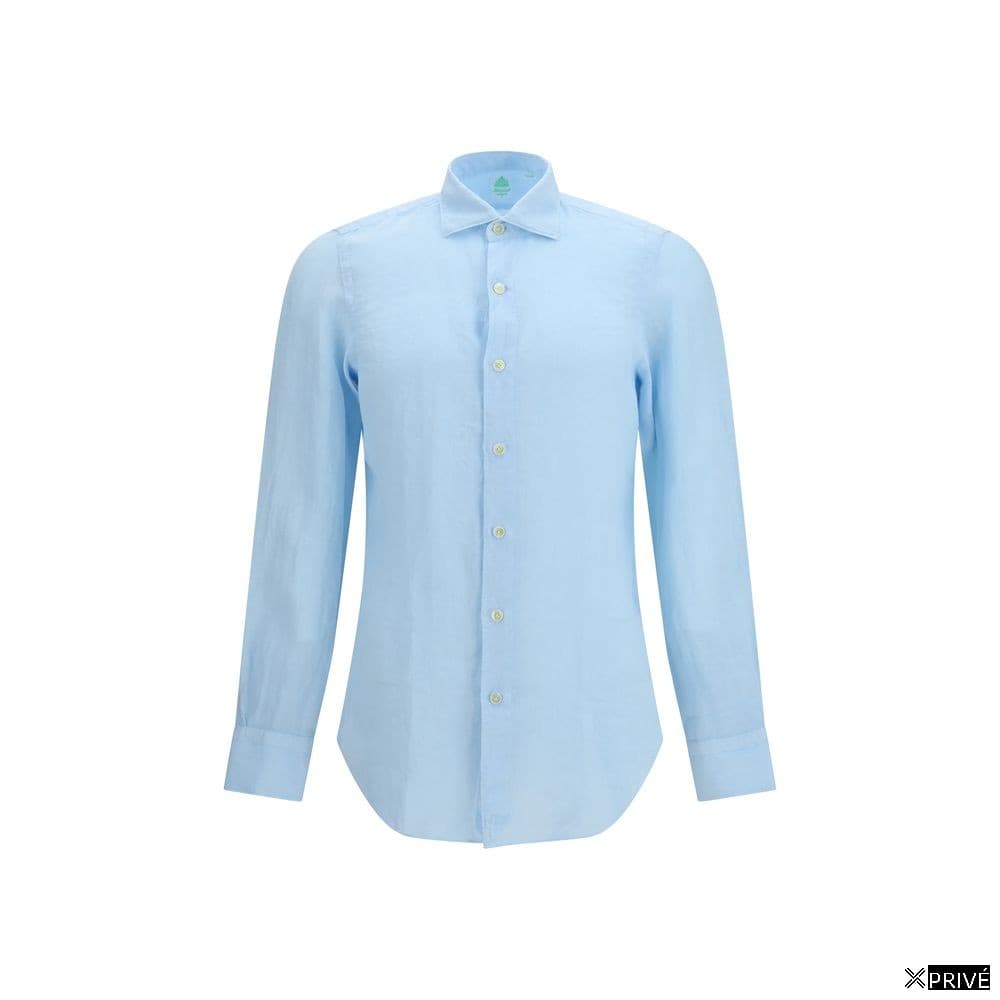 Chemise bleue en Lin — 1