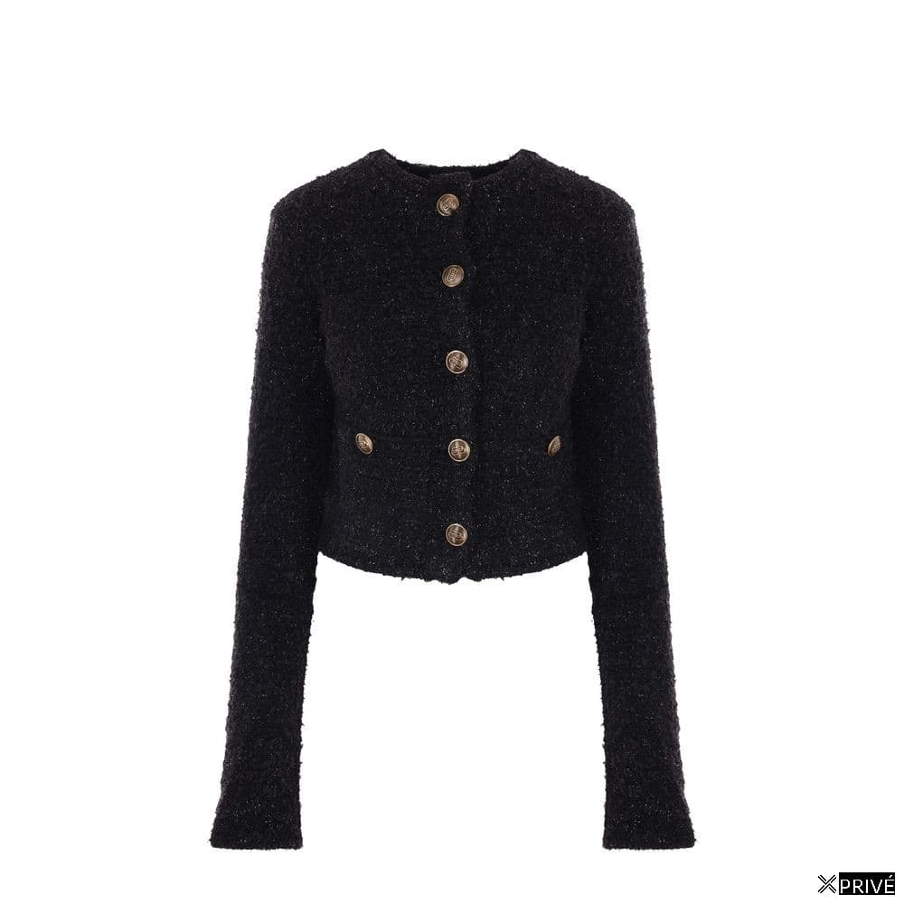 Cardigan noir — 1