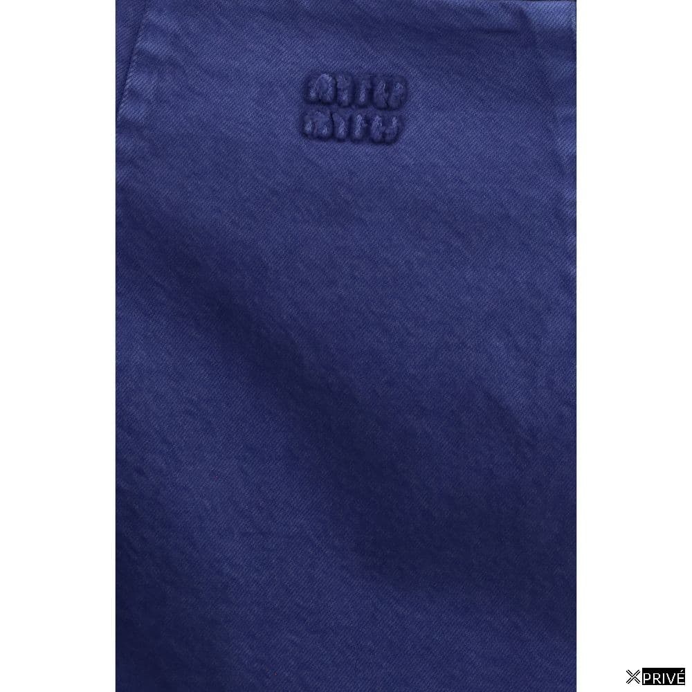Robe bleue en Coton — 3